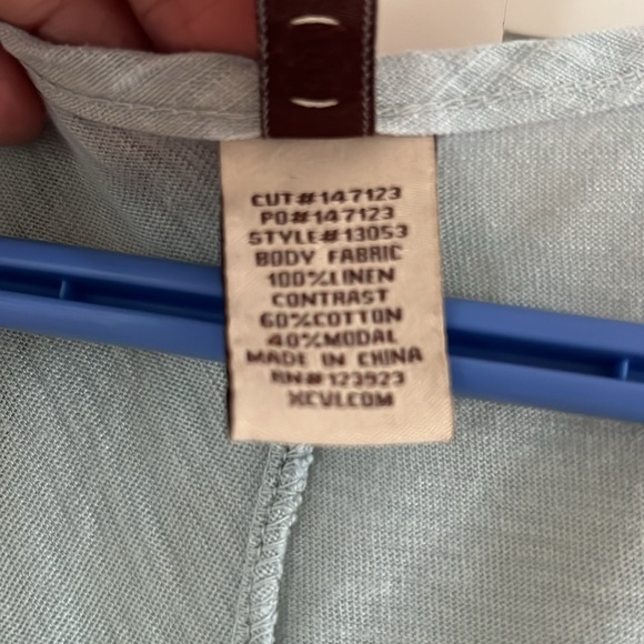 XCVI Light Green Top - Picture 4 of 6